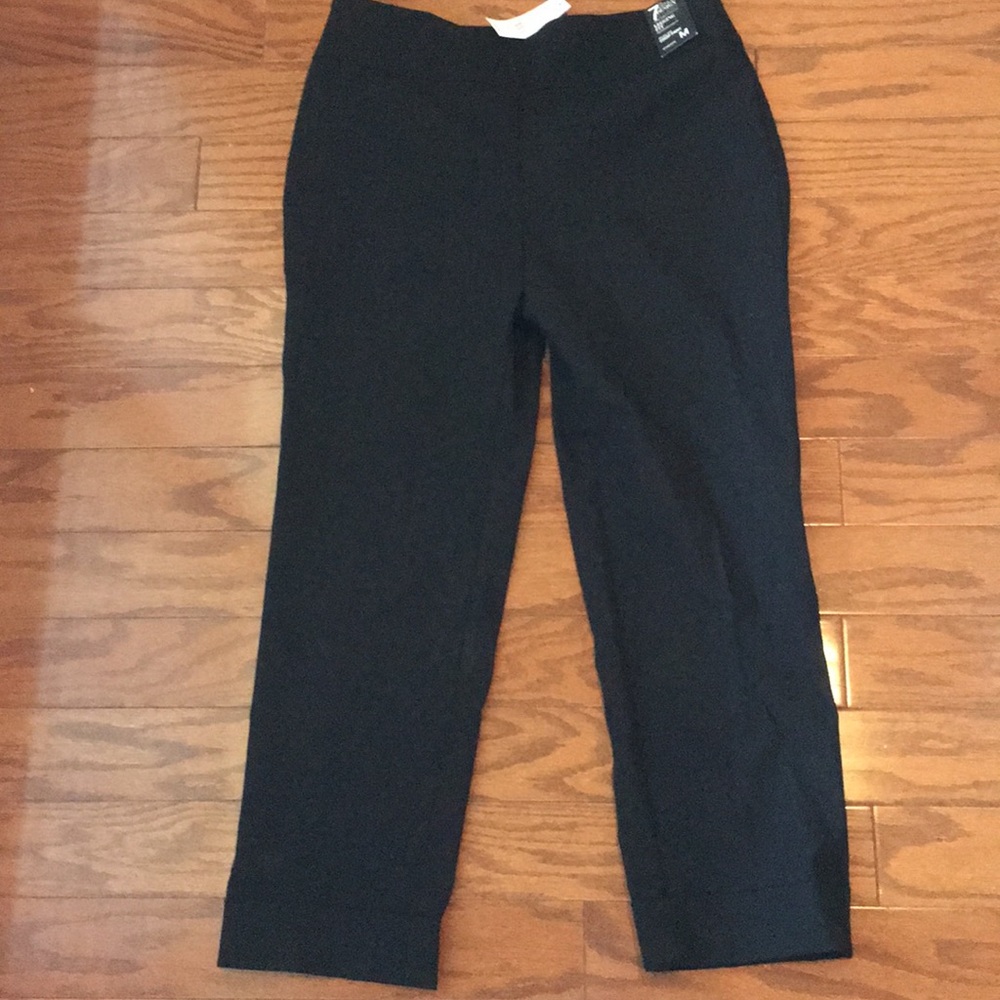 Cropped Pull-on Pant 7th Avenue Ny & Co NWT